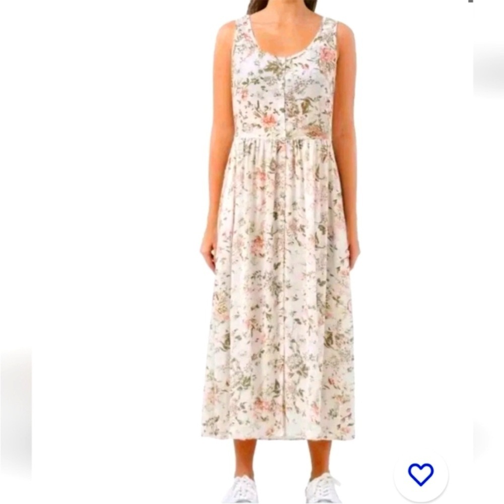 Frye Floral Sleeveless Maxi Dress